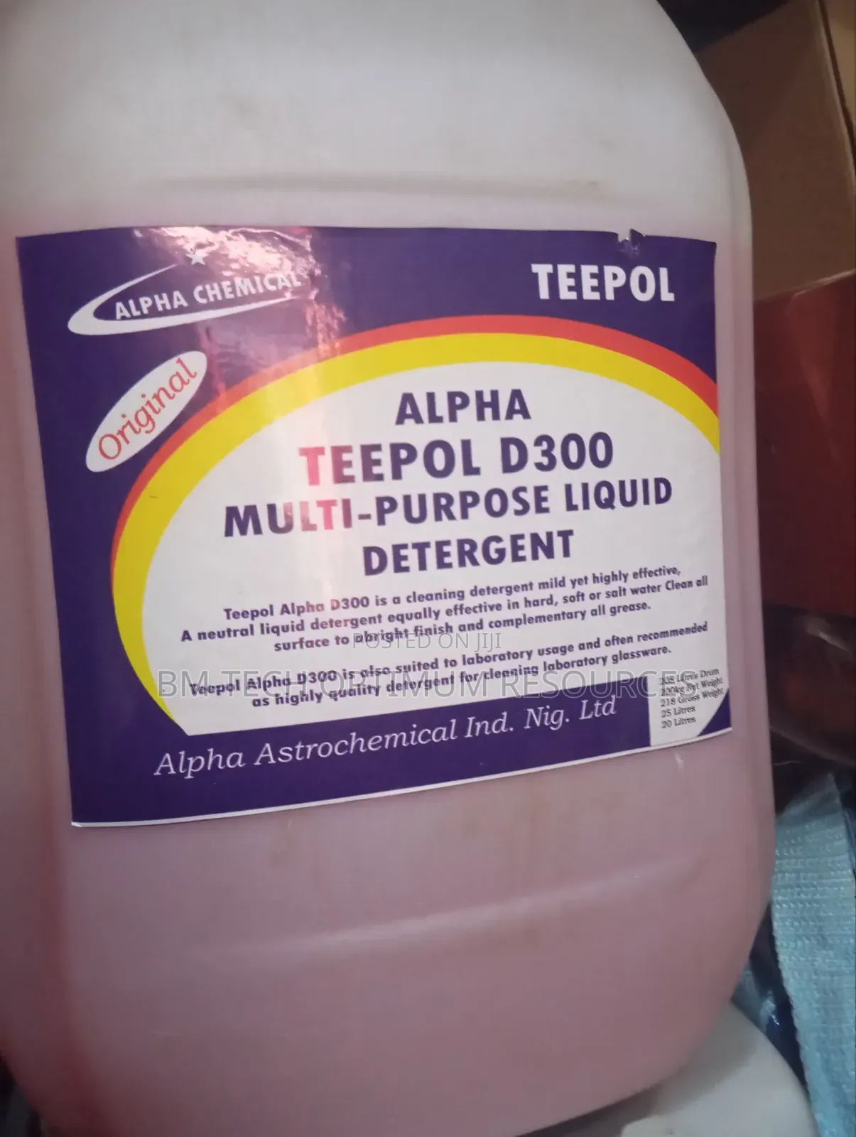 Teepol Multi Purpose Liquid Detergent