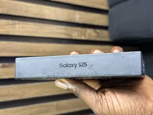 New Samsung Galaxy S25 256 GB Black