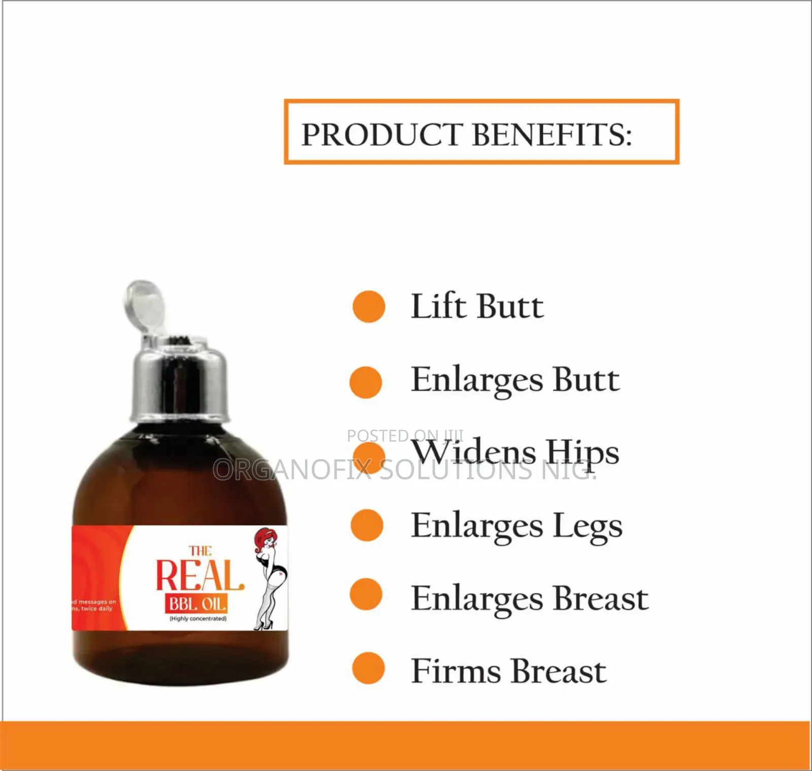 BBL Bum Lift Oil
