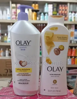 Photo - Olay Ultra Moisture Lotion and Shea Moisture Body Wash