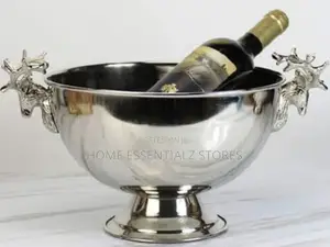 All Silver Body Luxury Wine Serving Bowl
