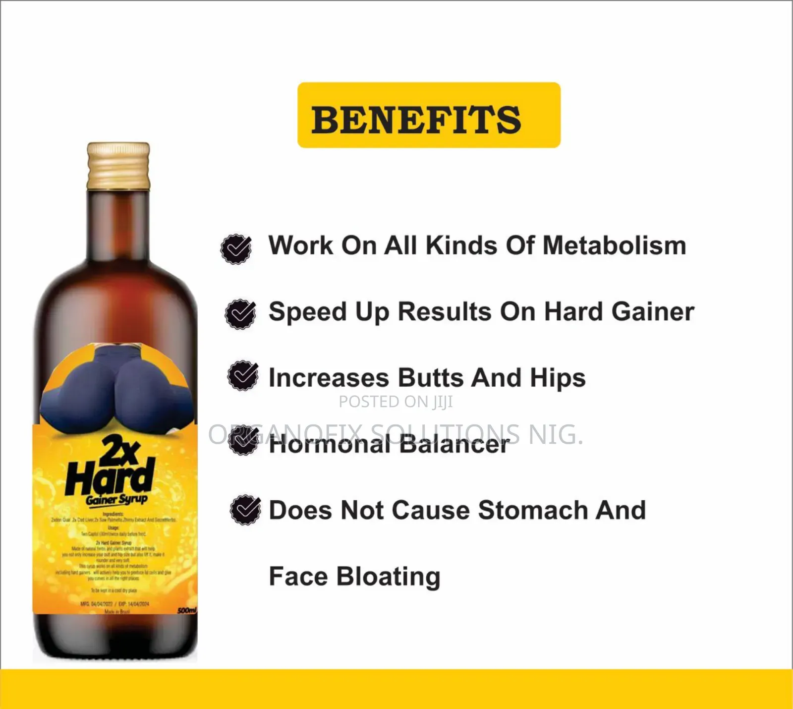 2x Hard Gainer Syrup