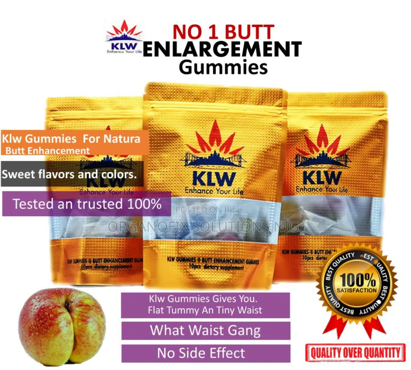 KLW Butt Lift Gummies