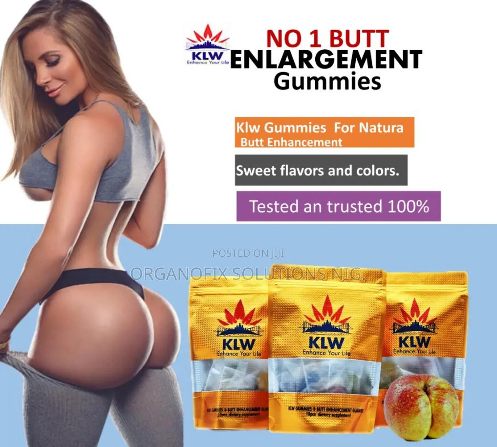KLW Butt Lift Gummies