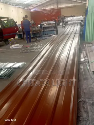Long Span Design Aluminum Roofing Sheet Brown Color
