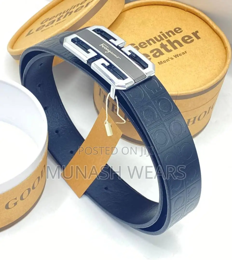 Original Leather Belt for Men Givenchy. Valentino