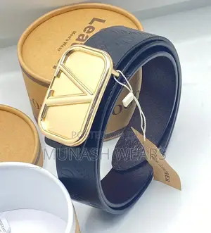 Original Leather Belt for Men Givenchy. Valentino
