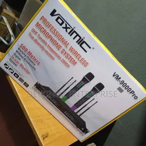 Photo - Voximic Vm-9000 Pro Professional Wireless Microphone System.
