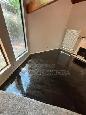 Studio Dark Wooden Flooring