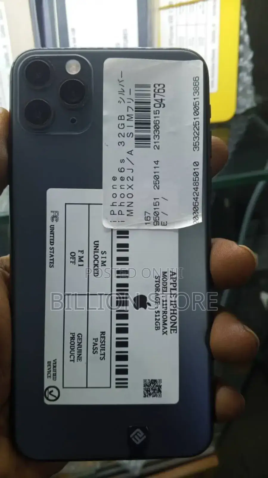 Apple iPhone 11 Pro Max 256 GB Black