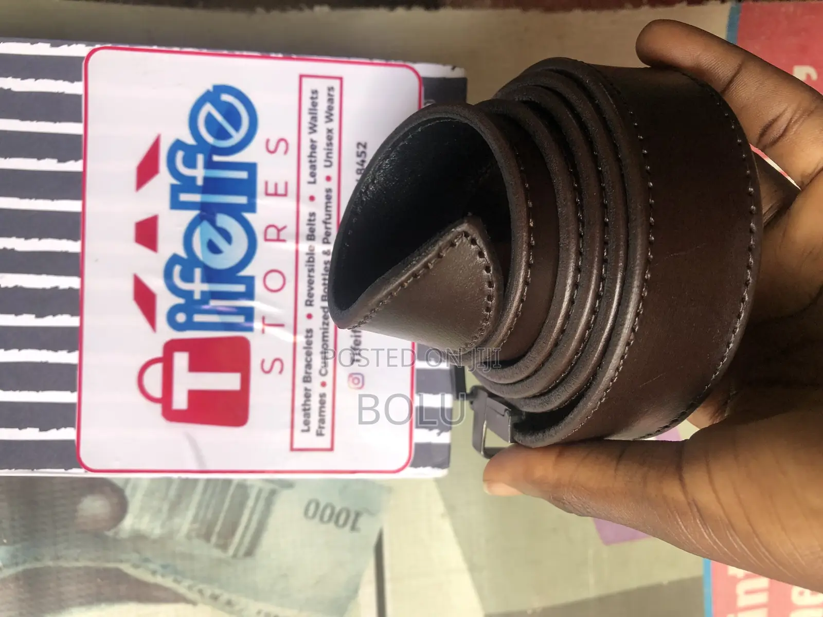 Customized Reversible Belt