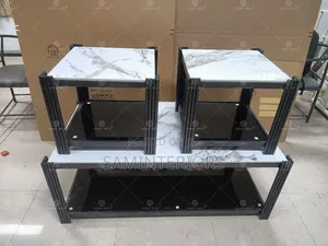 New Classic Center Table With 2 Side Table