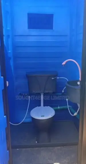 Mobile Toilet With Tank