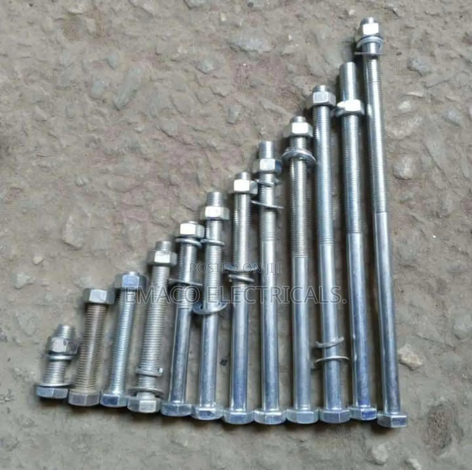 5/8 16mm Bolt and Nut.