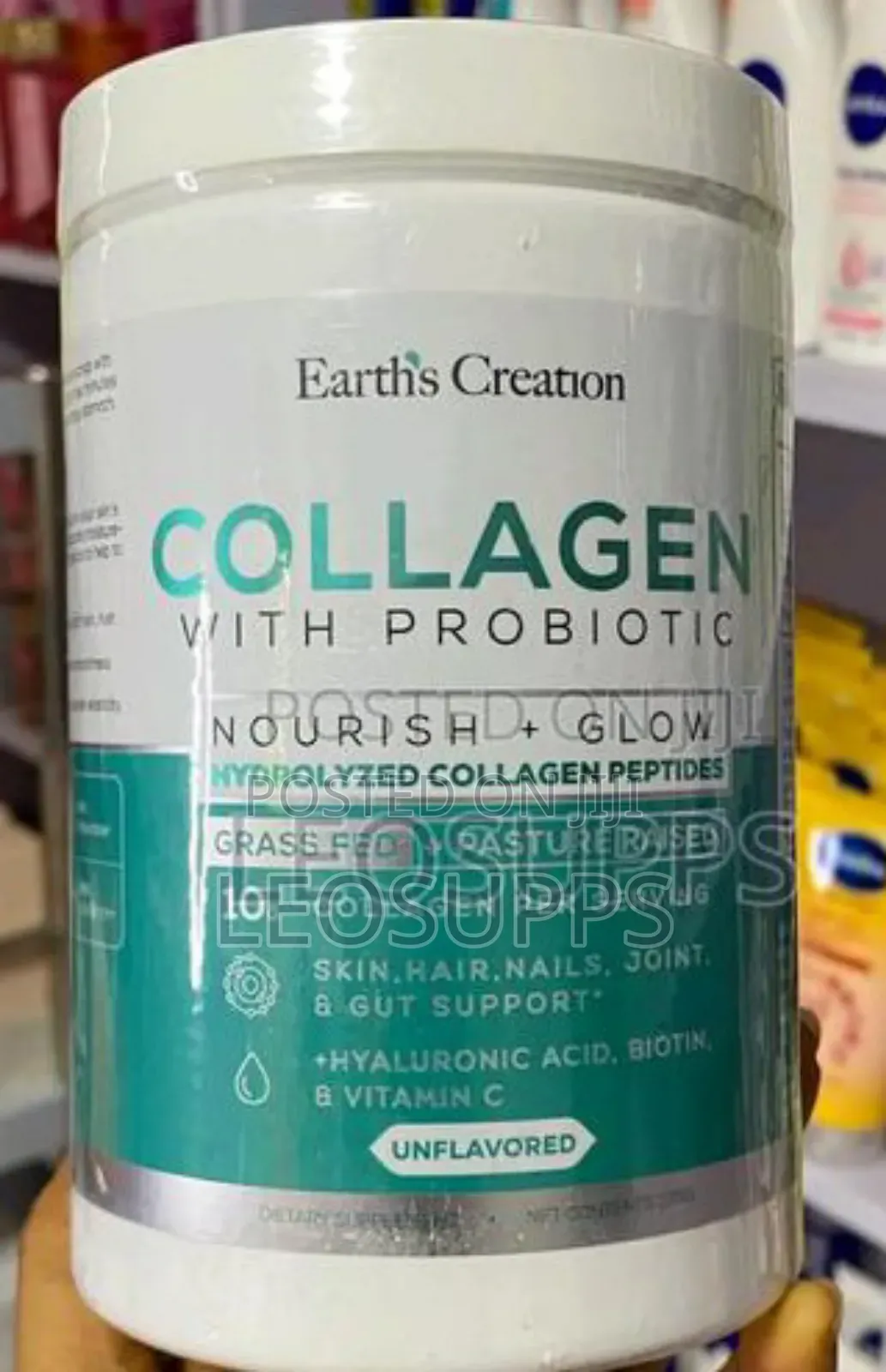 Earths Creation Collagen Plus Probiotics