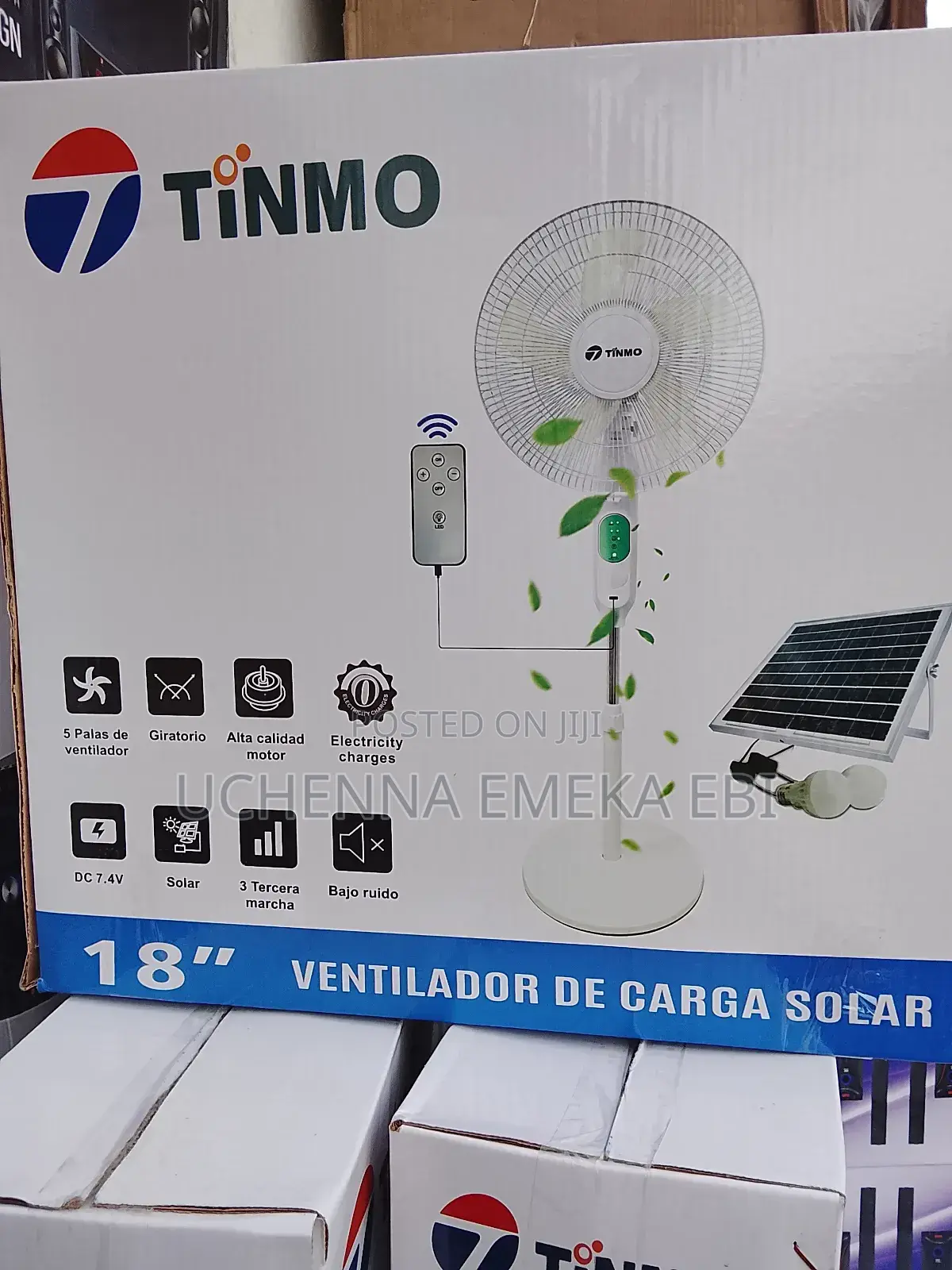 Tinmo Solar Fan