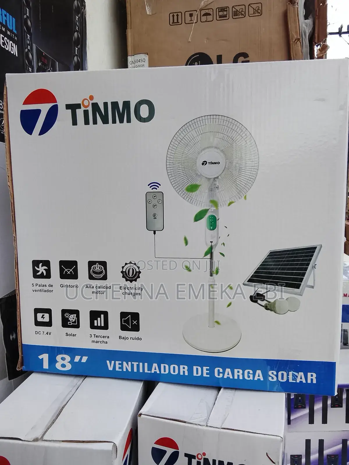 Tinmo Solar Fan