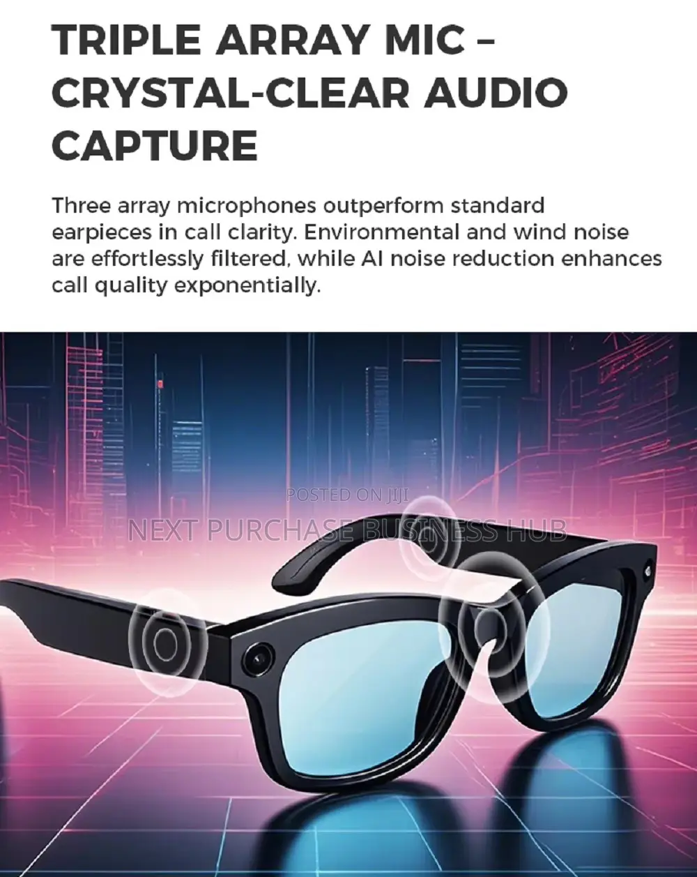 Mo1 Smart Ai Camera Glasses