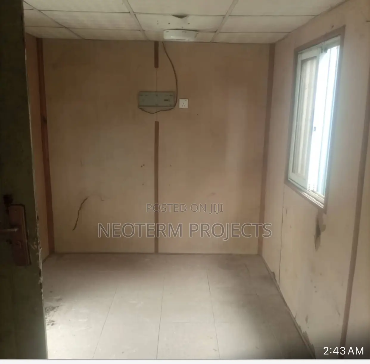 Used Container Office Cabin