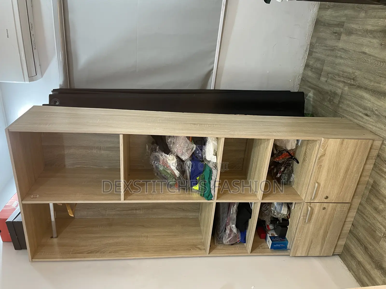 Big Full HDF Display Wardrobe With Switchboard
