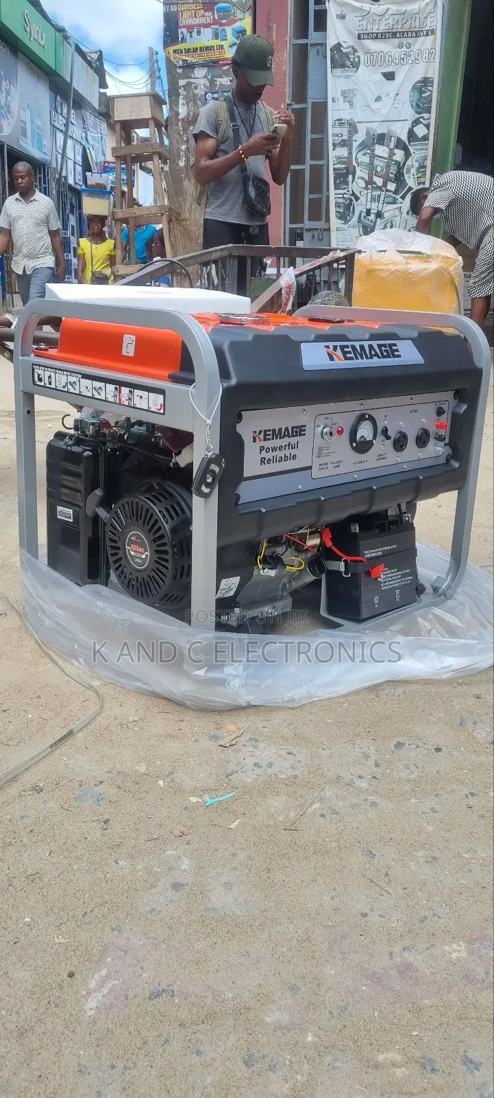 Kemage 10kva Petrol Generator Remote Control 100%Copper