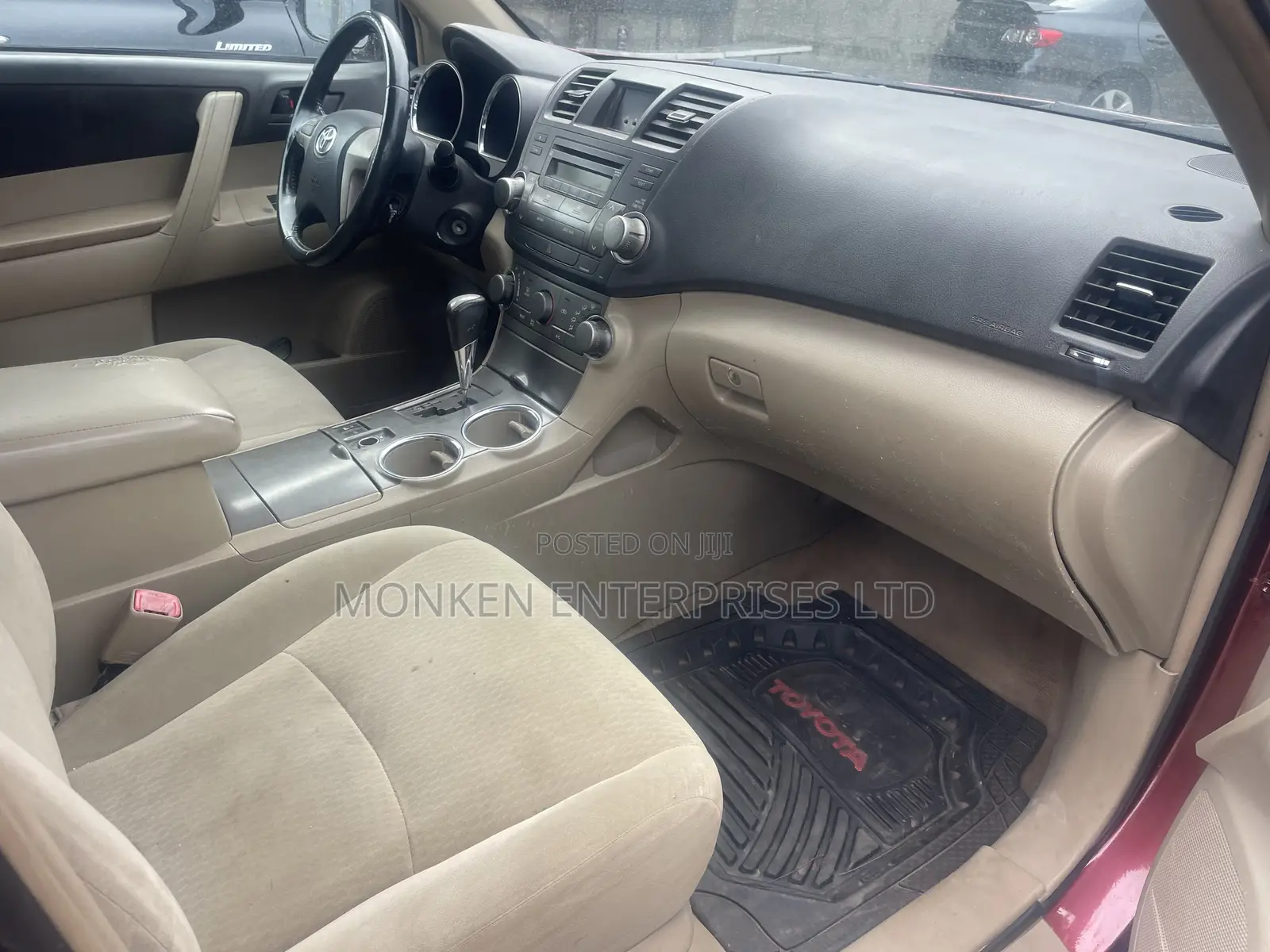 Toyota Highlander 2010 Red