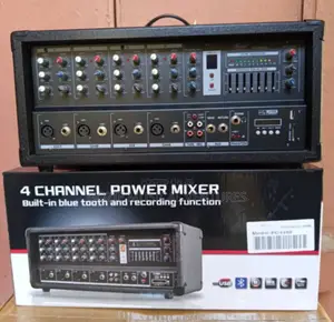 Professional 4 Channels Mixer Amp
