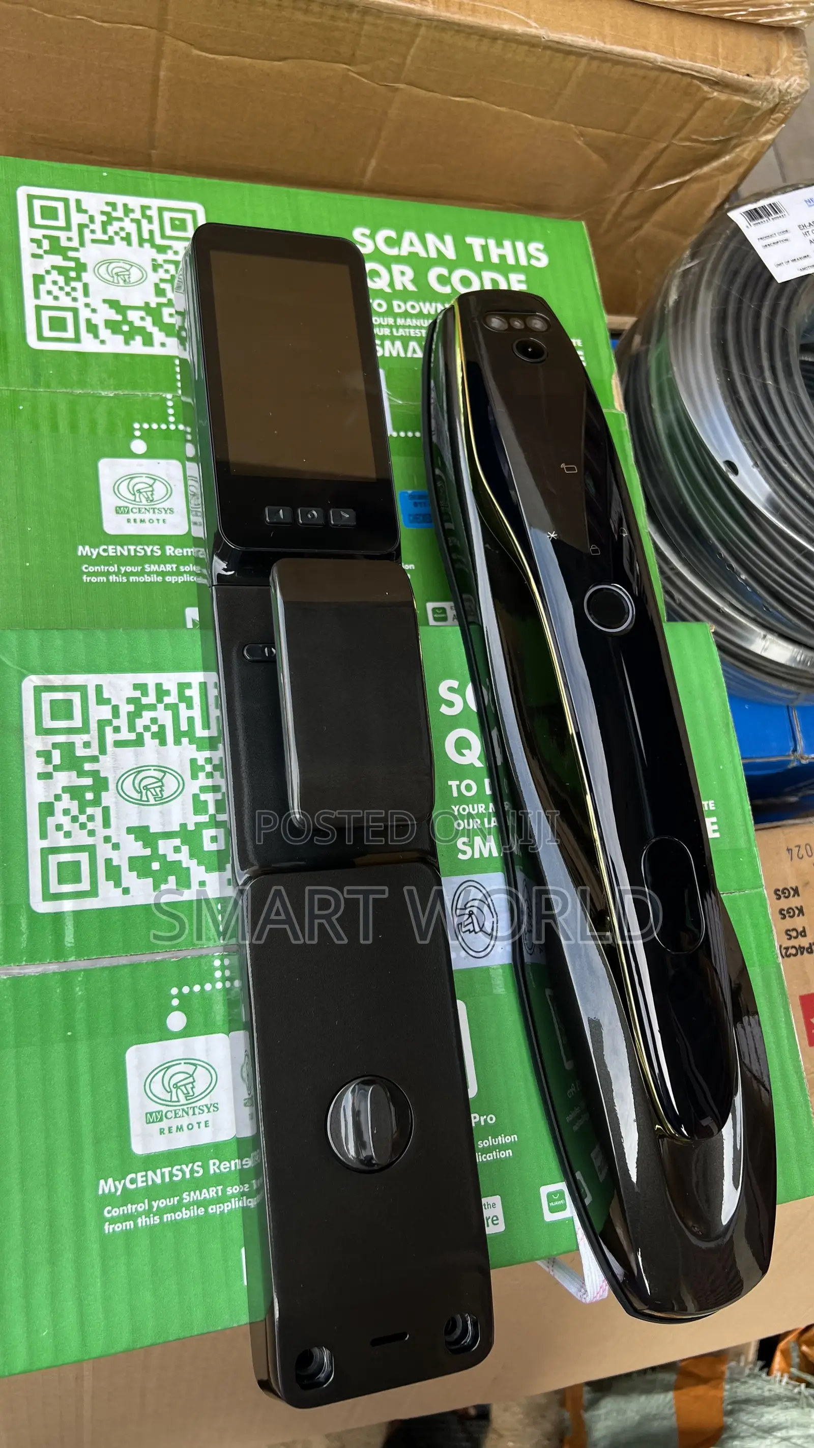Palm, Face Smart Lock With Two Way Audio