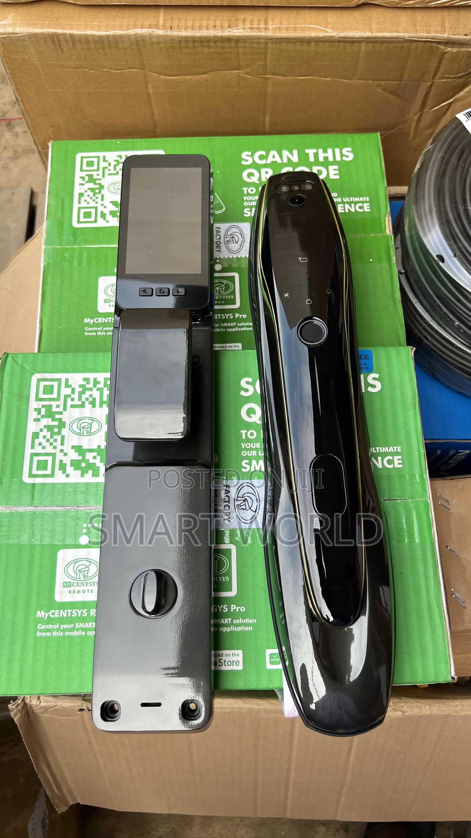 Palm, Face Smart Lock With Two Way Audio