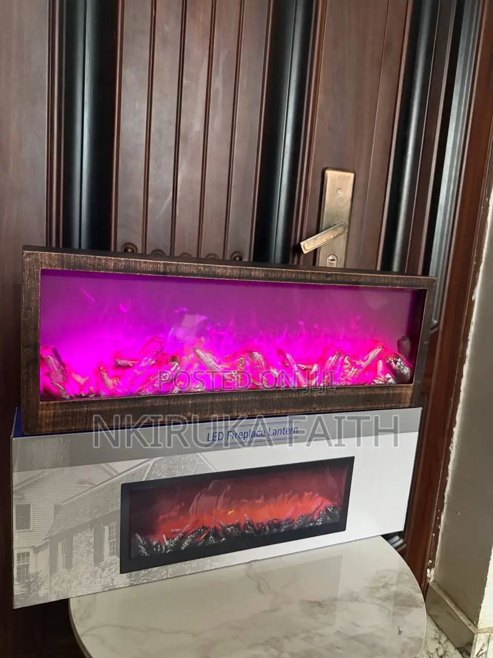 Multicolored Led Fire Place