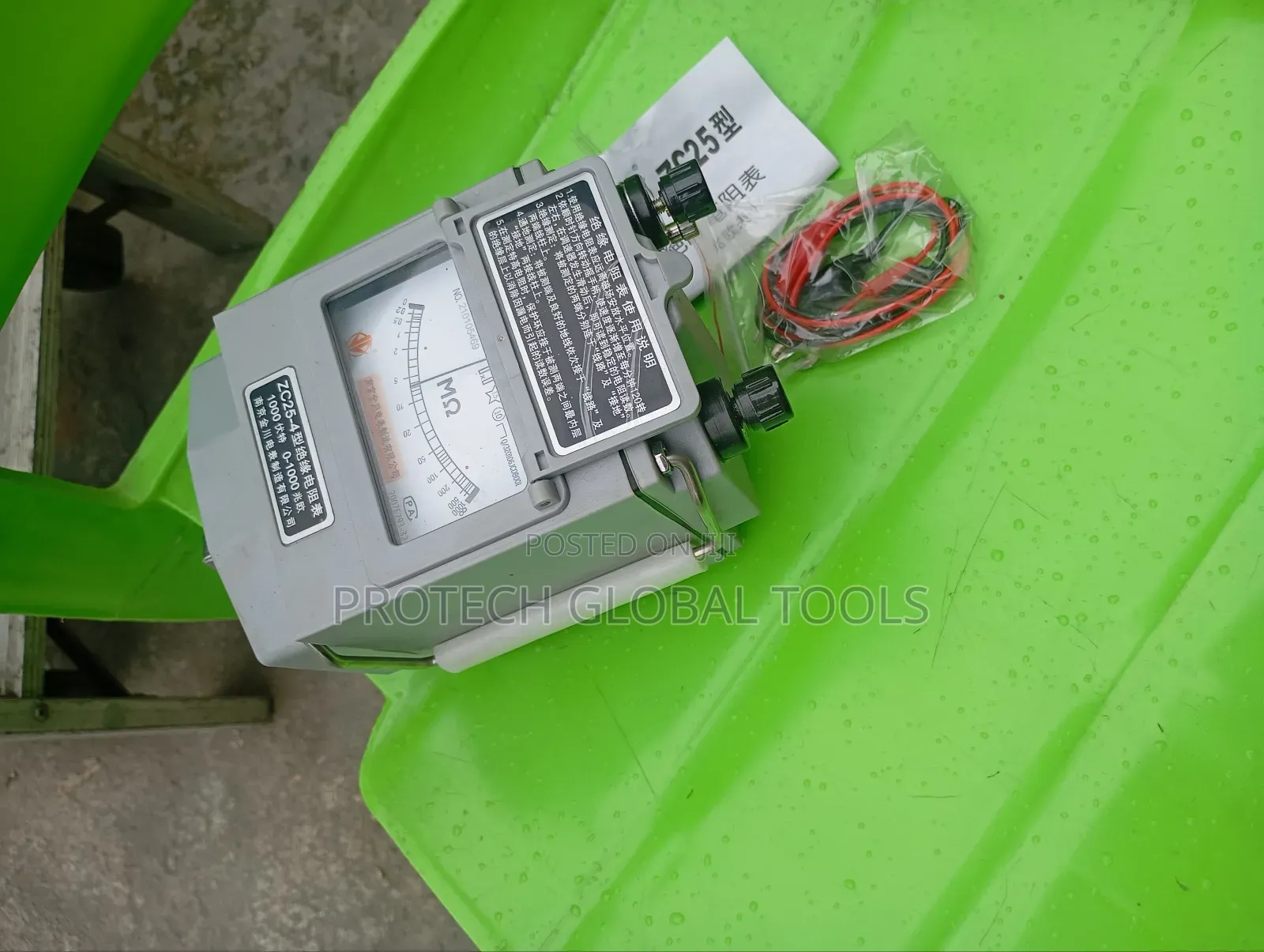 Whining Megger Insulation Tester