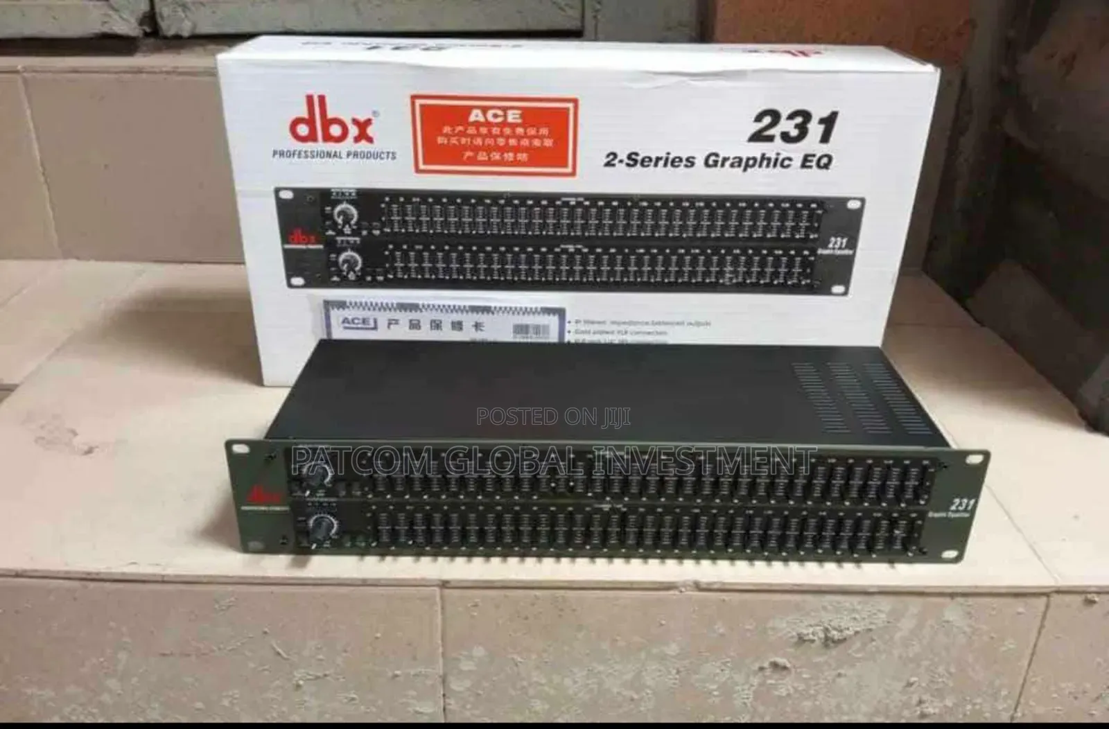 DBX Double Equaliser