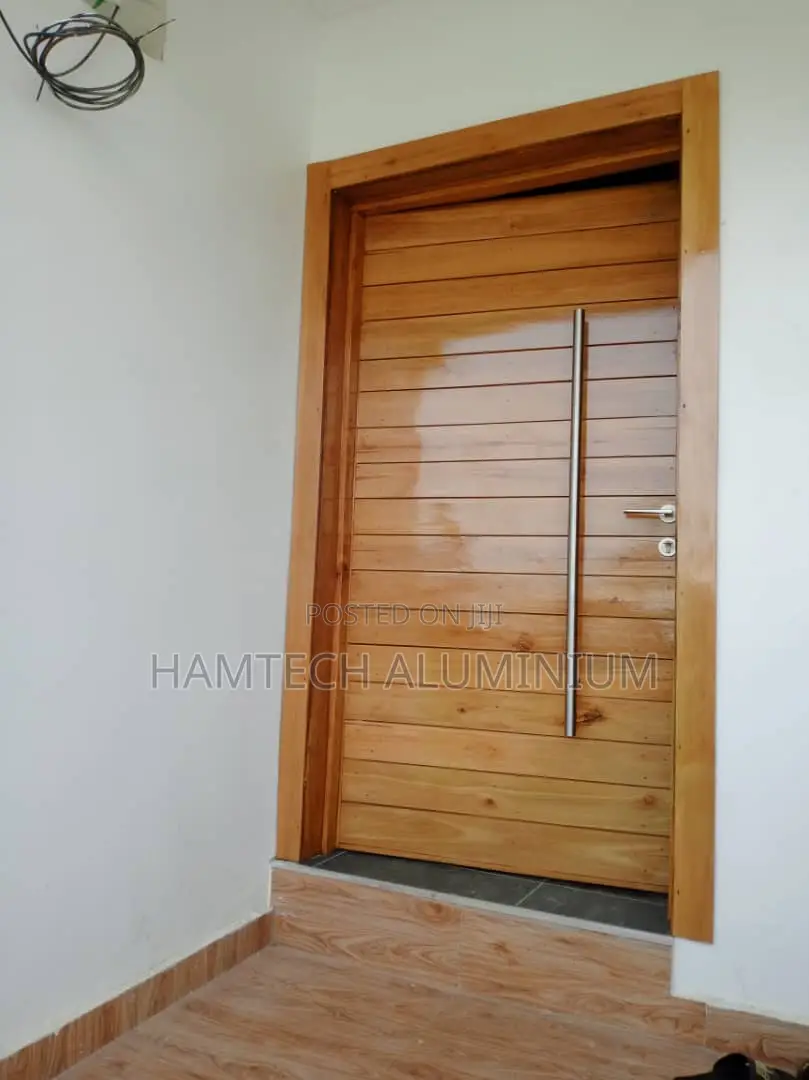Solid Wood Entrance Door