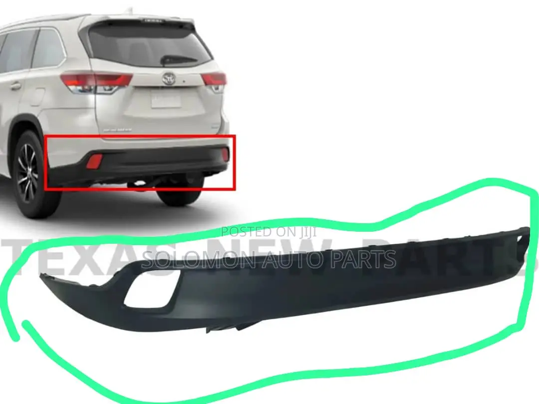 Back Bumper Down Spoiler Highlander 2015 2017 2018