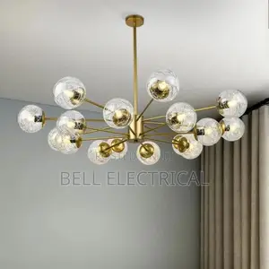Modern Clear Glass Ball Pendant Light