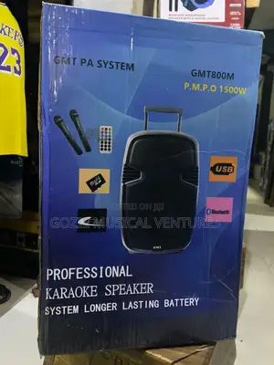 G M T Portable Party Speaker GMT 800