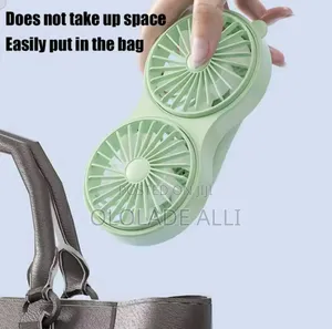 Double Head Mini Fan
