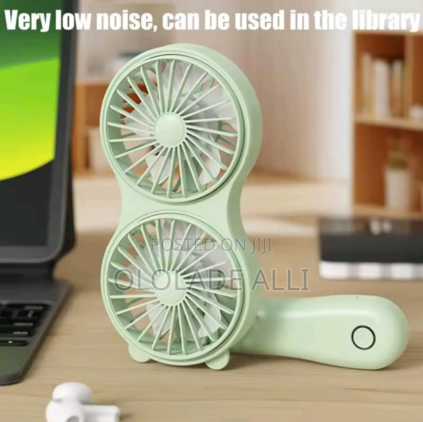 Double Head Mini Fan