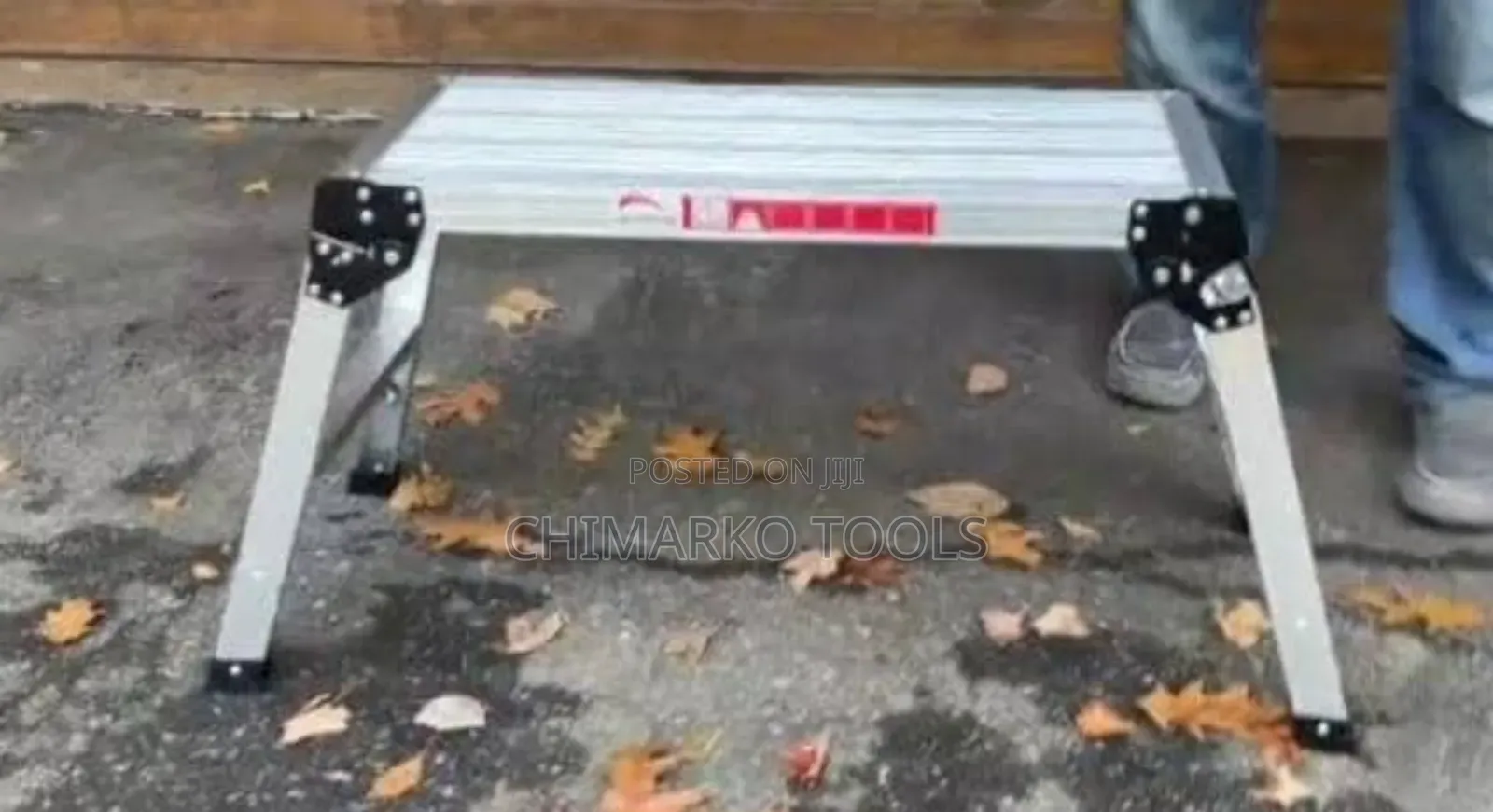 Aluminum Working Platform Ladder