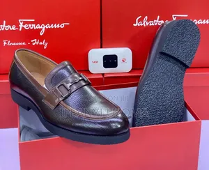 Italian Leather Brown and Black Shoe
