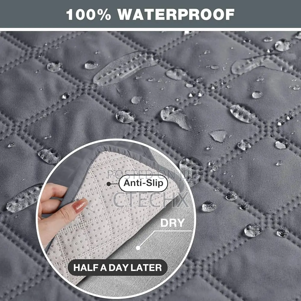 Sofa Cover For 3 Cushion Couch Water Resistant Protector