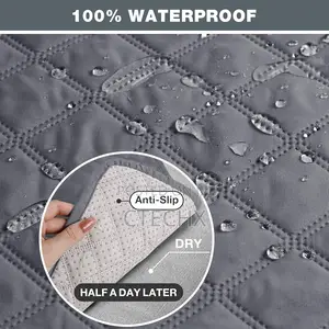 Sofa Cover For 3 Cushion Couch Water Resistant Protector