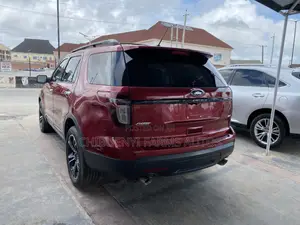 Ford Explorer EcoBoost AWD (2.0L 4cyl) 2014 Red