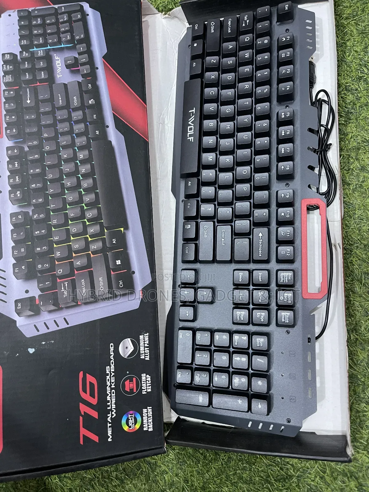 T15 Wolf Mechanism Gaming Wired Keyboard