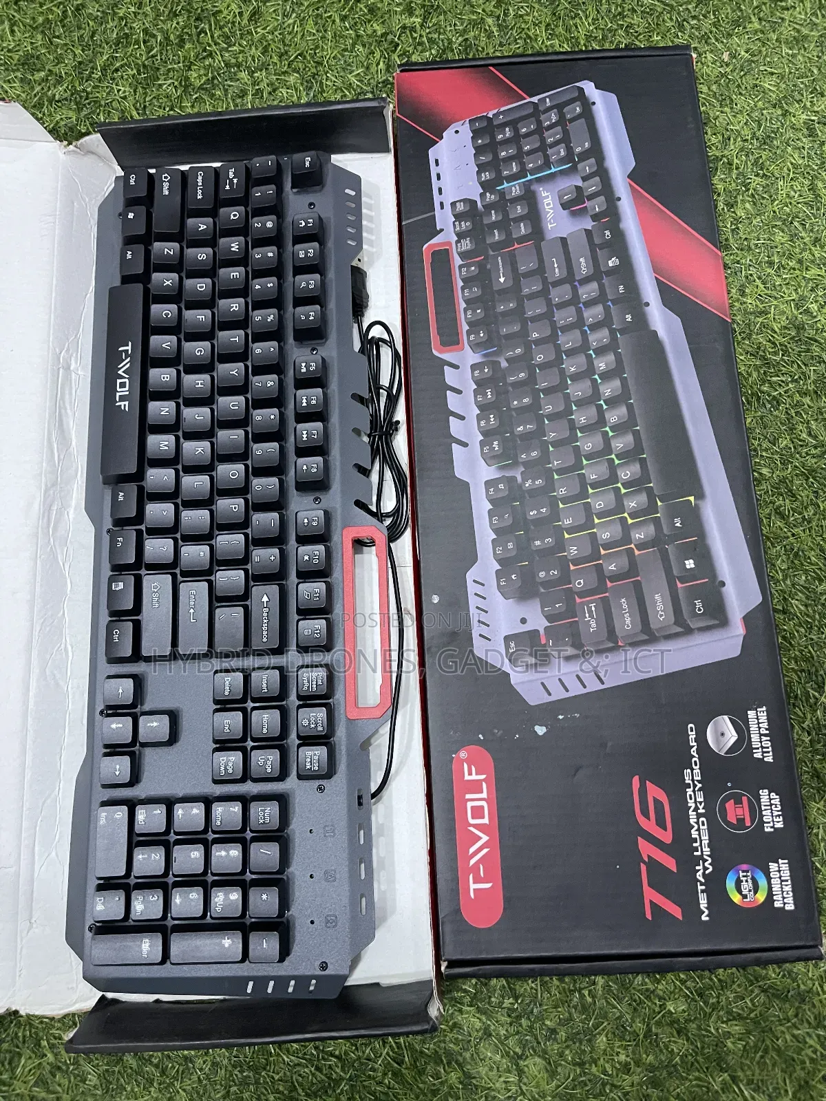 T15 Wolf Mechanism Gaming Wired Keyboard
