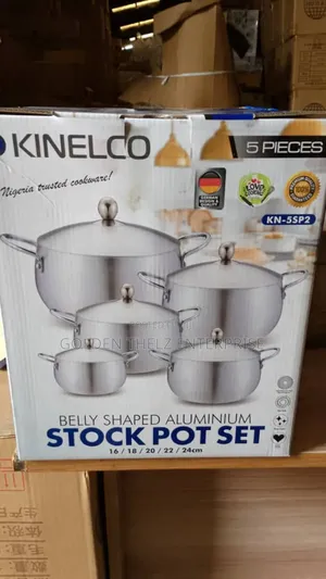 5 Set of Kinelco Nonstick Aluminium Pot
