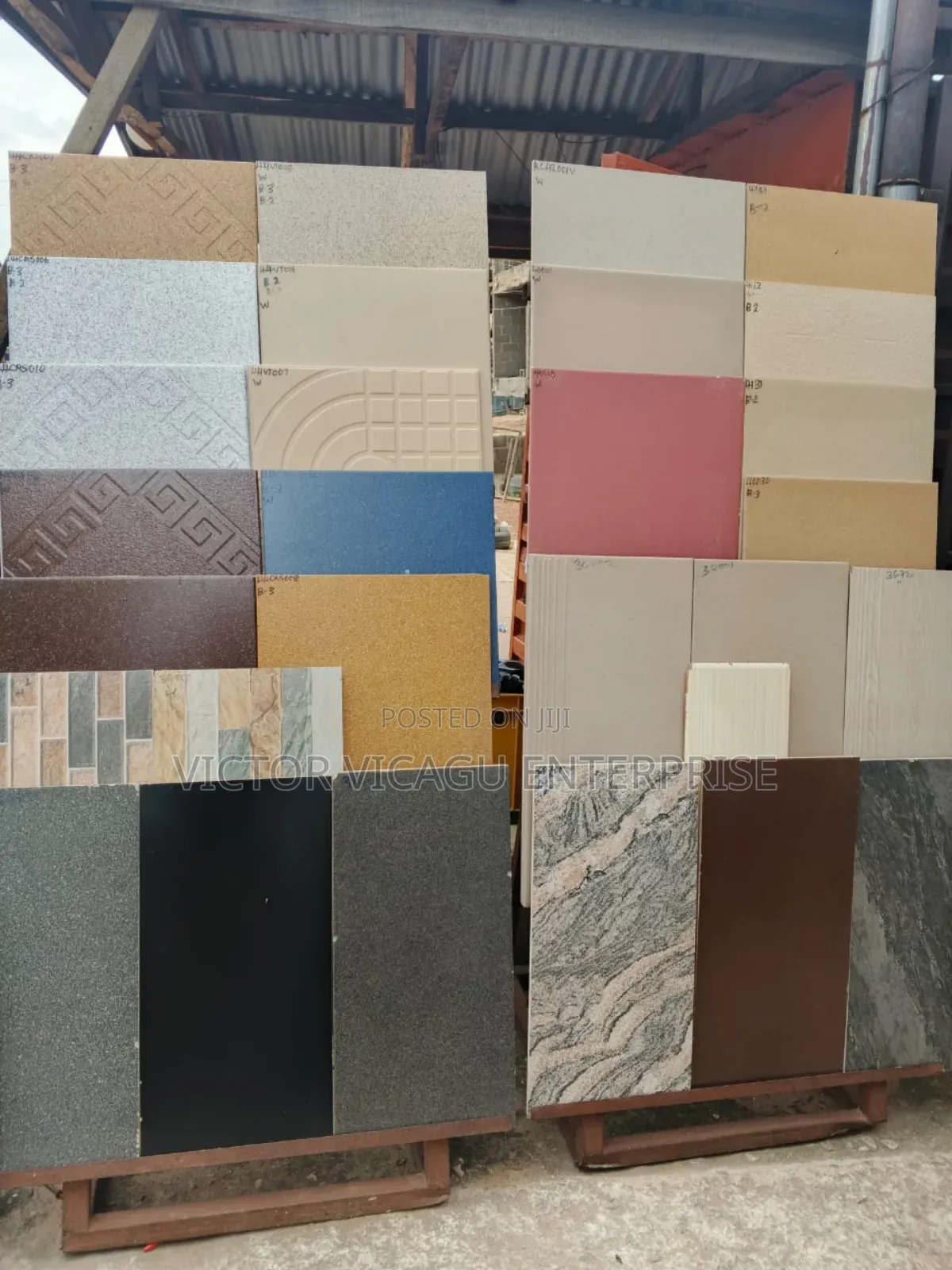 40x40 Plain Tiles