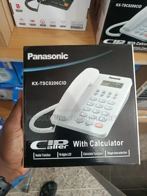 Panasonic Kx-Tsc8206cid Display Desk Phone