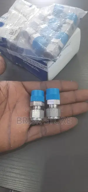 12 PCS Swagelok Ss-600-1-6 Stainless Male Connector 3/8" NPT