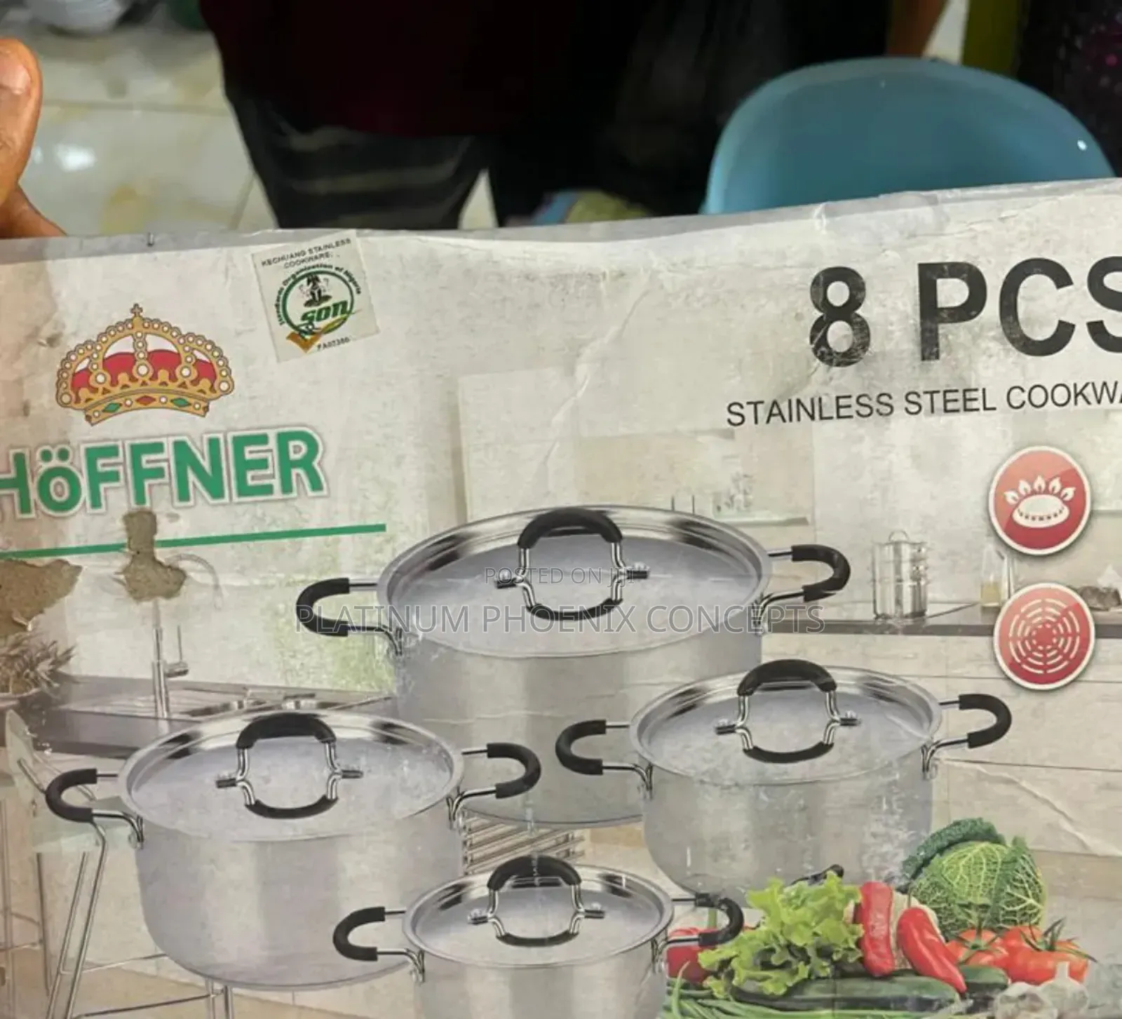 Stainless Steel Hoffner Pot